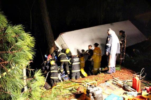 Motorista de Seara sobrevive em acidente gravíssimo na BR-282, em Joaçãba - foto 4