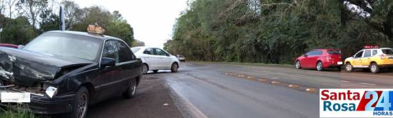 Acidente envolve veículo de Três de Maio em
Santa Rosa - foto 3
