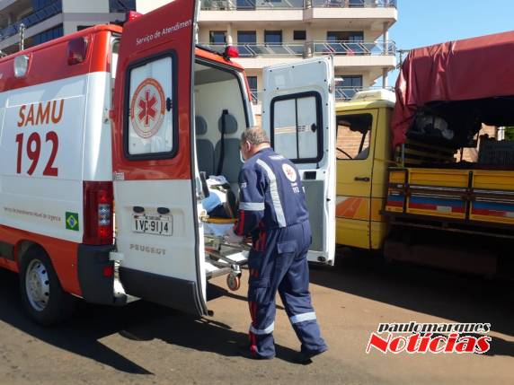 Mulher é atropelada no Centro de Três de Maio - foto 3