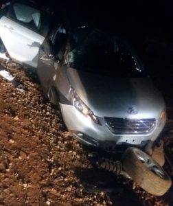 Veículo
roubado é encontrado capotado no interior de São Martinho - foto 3