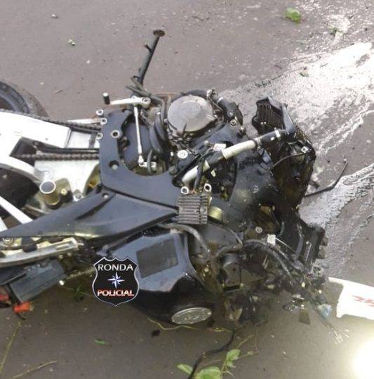 Jovem morre em grave acidente de moto na SC-283 - foto 3