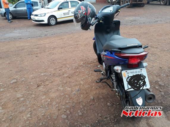 Motociclista sofre queda e fica ferido na RS 342, em Três de Maio - foto 2