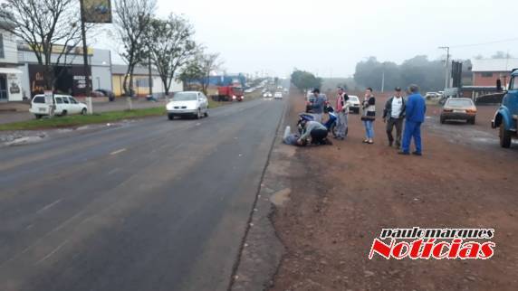 Motociclista sofre queda e fica ferido na RS 342, em Três de Maio - foto 5