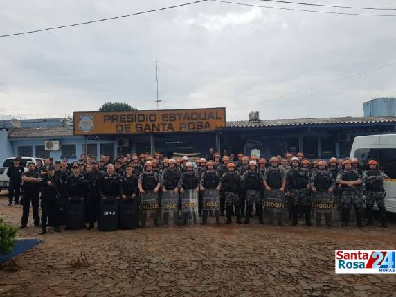 Operação em presídio de Santa Rosa resulta na apreensão de um arsenal - foto 2