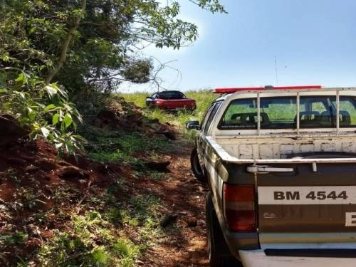 Veículo estava abandonado no interior do município