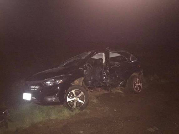 Acidente envolve carro e ambulância em trevo de Cruz Alta - foto 2