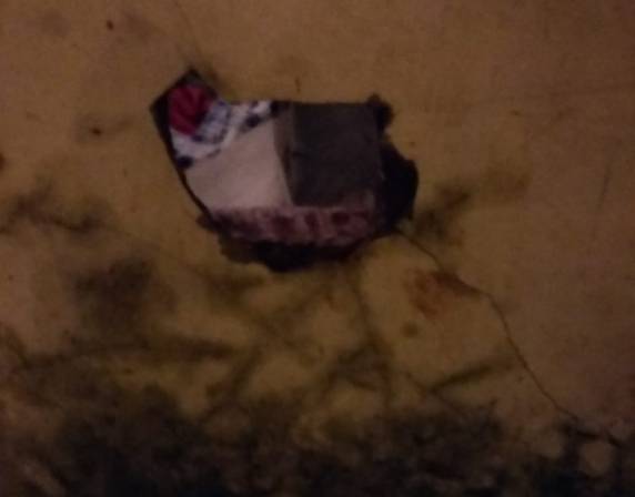 Detentos fizeram um buraco na parede para 

ter acesso ao pátio, onde pularam o muro