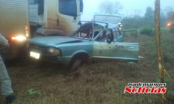 Colisão entre caminhoneta e caminhão deixa um homem ferido na RS 344 em
Giruá - foto 2