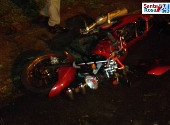 Motociclista fica ferido após perder o controle de moto em Santa
Rosa - foto 3