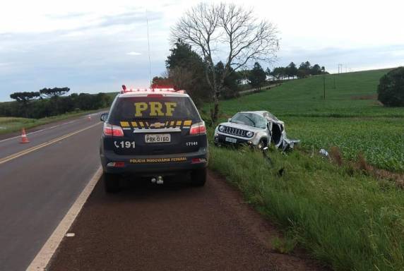 PRF atende acidente com quatro mortes na BR 158 em Boa Vista das Missões - foto 2