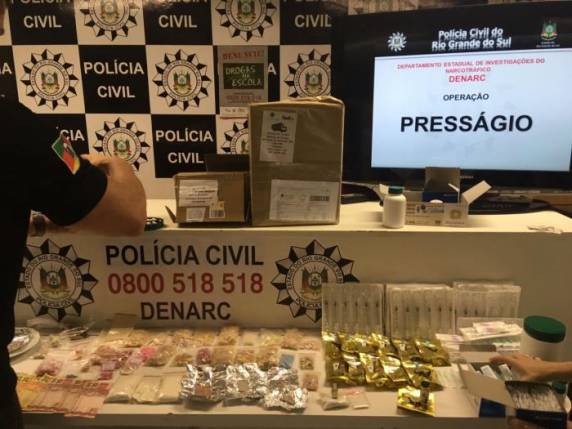 Polícia Civil já 

contabiliza 15 prisões e o valor de R$ 500 mil em entorpecentes apreendidos em três cidades gaúchas