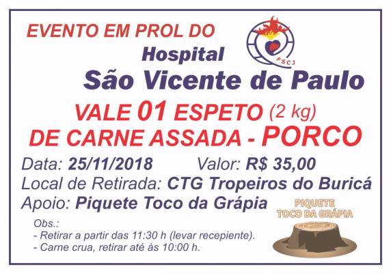 Hospital São Vicente de Paulo
comemora 82 anos e realiza eventos em prol da entidade - foto 2