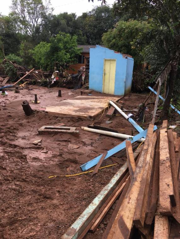 Enchentes atingem 3 vezes cidade do Oeste de SC em duas semanas - foto 2
