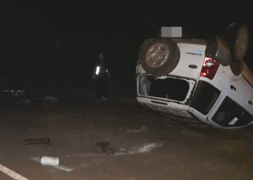 Acidente ocorreu na madrugada dessa segunda-feira