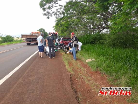 Motociclista fica ferido após queda na BR 472 em Três de Maio - foto 3
