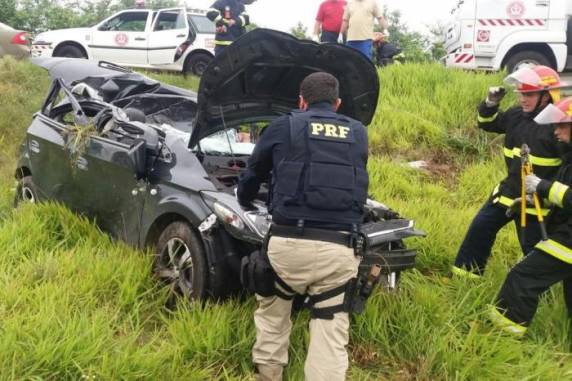 Vítimas estavam em veículo com placas de Porto Alegre e ainda não foram identificadas