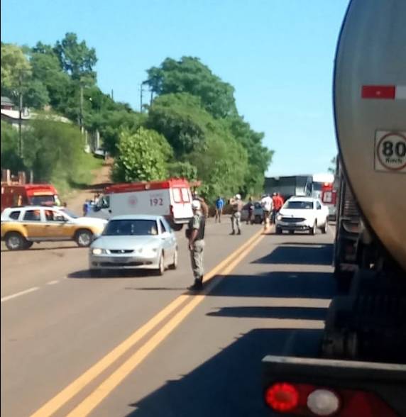 Morre umas das vítimas do acidente na manhã desta 

segunda-feira na RS-344 em Santo Ângelo - foto 4