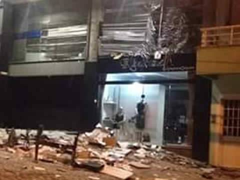 Casca tem agências bancárias atacadas durante a madrugada - foto 5