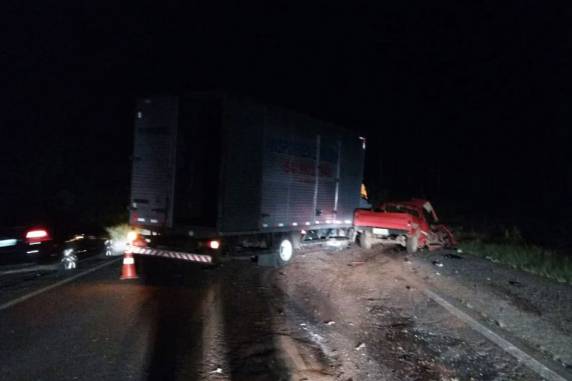 Acidente envolveu uma Pampa de Soledade e um caminhão de Sarandi
