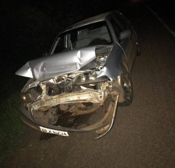 Motorista foge depois de se envolver em acidente com um ferido na BR 472, em
Três de Maio - foto 2