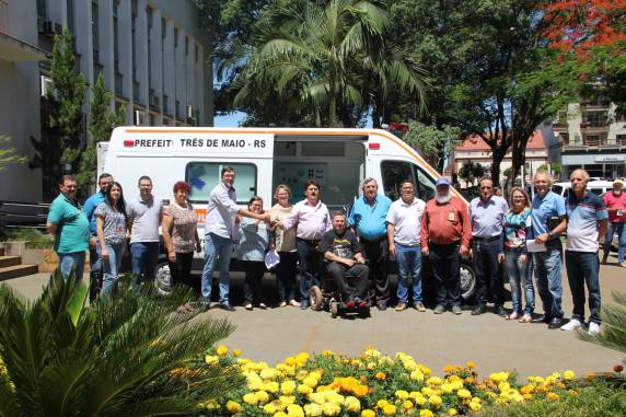 Ambulância será destinada a transporte de paciente para hospitais, realização de exames e consultas