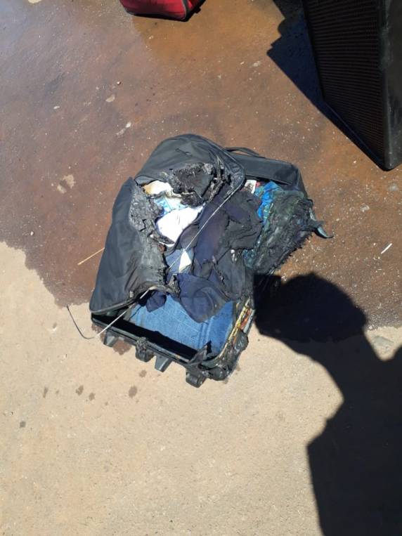 Ônibus da Banda Som Sete pega fogo em Cascavel - foto 4