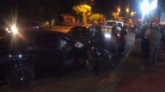 Veículos colidem de frente na saída para Miraguaí em Tenente Portela - foto 2