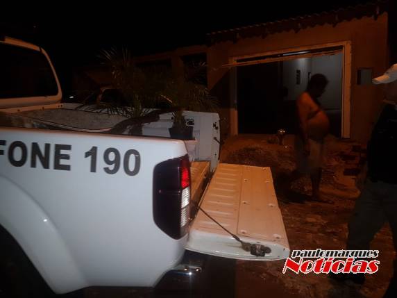 Elemento é preso e vasos furtados são recuperados pela Brigada Militar, em Horizontina - foto 2