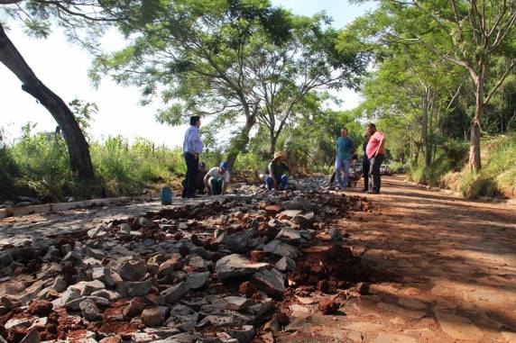 Prefeito Municipal de Três de Maio realiza visita a obras no município - foto 3