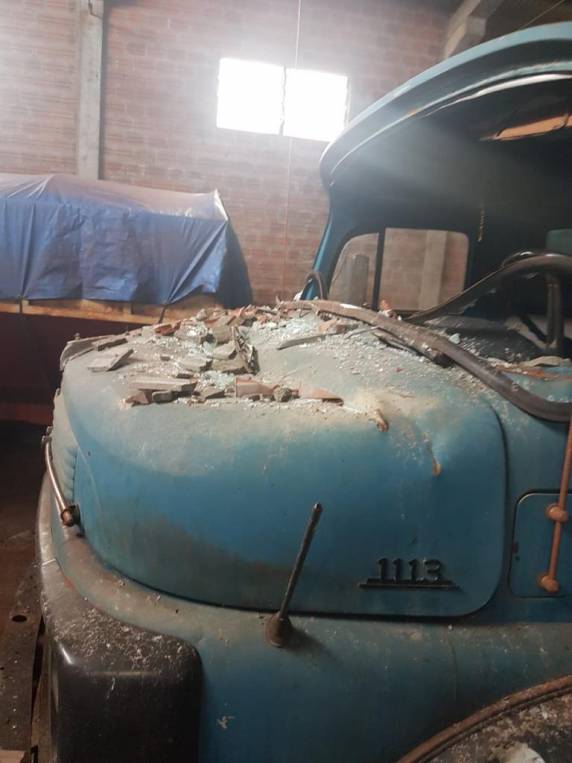 Vento forte provoca danos materiais no interior de Três de Maio - foto 4
