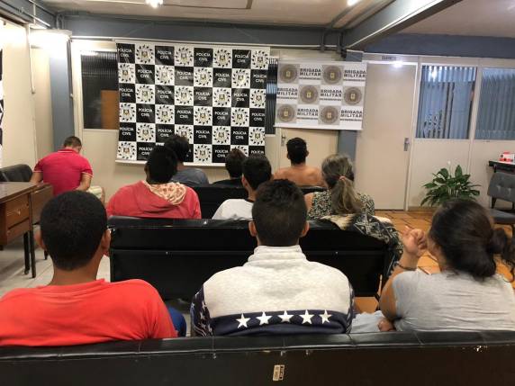 Operação foi realizada em São Luiz Gonzaga e na capital, visando o cumprimento de 18 mandados de 

prisão; ainda há quatro suspeitos foragidos