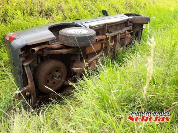 Ela era a única ocupante de uma caminhonete S 10