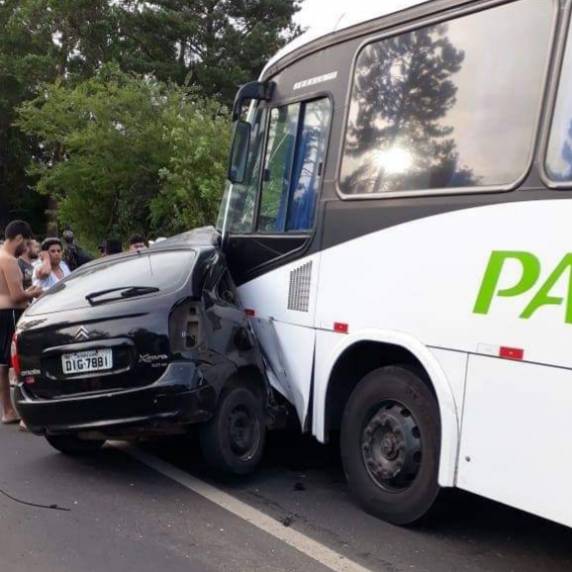 Acidente 

ocorreu próximo à praça de pedágio