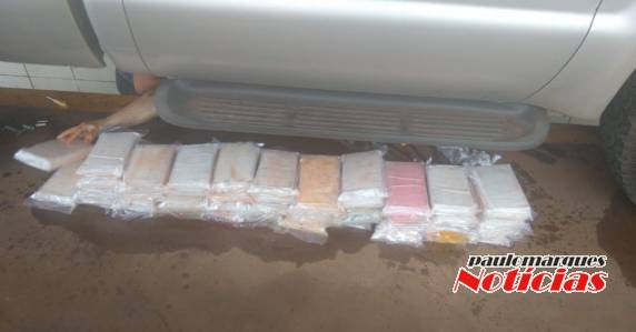 Brigada Militar e Receita Federal apreendem 50kg de cocaína e prendem traficante em Santa Rosa - foto 3