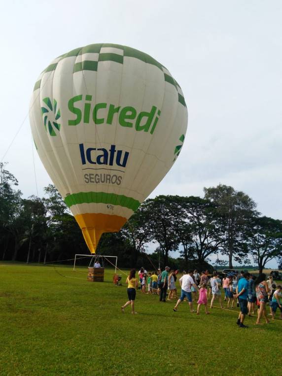 Sicredi e Icatu Seguros proporcionam vôos de balões em Três de Maio - foto 3