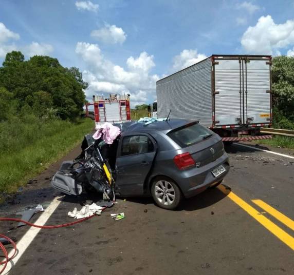 Um grave acidente na BR-280, entre Dionísio Cerqueira e Barracão, deixou vários feridos às nesta sexta-feira