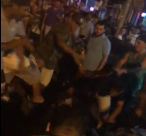 Além de brigas, praça ficou imunda com o lixo jogado pelos frequentadores
