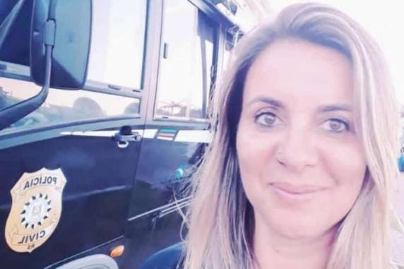 Agente do DHPP, Débora Hillig de Castro, 45 anos, sofreu um infarto na sexta-feira. Ela integrava equipe de reforço da Operação Verão