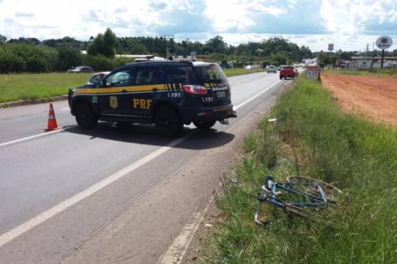 Homem envolveu-se em colisão com caminhonete no Km 435, segundo a PRF