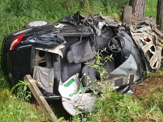 O patrão estaria indo verificar a respeito da morte do funcionário quando perdeu o controle do carro