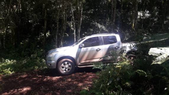 Brigada Militar recupera em Seberi caminhonete furtada no Paraná - foto 4