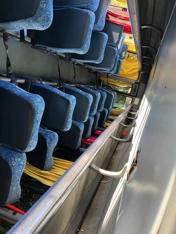 Ônibus tomba e deixa vários feridos na BR 287 entre Santa Maria e São Pedro do Sul - foto 4