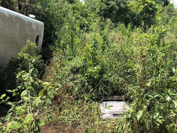 Ônibus tomba e deixa vários feridos na BR 287 entre Santa Maria e São Pedro do Sul - foto 5