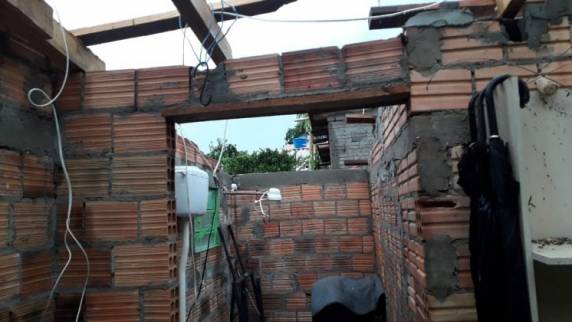 Temporal atingiu residência em Boa Vista do Buricá - foto 3