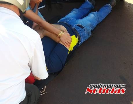 Motociclista fica ferido em acidente na Av. Santa Rosa em Três de Maio - foto 4