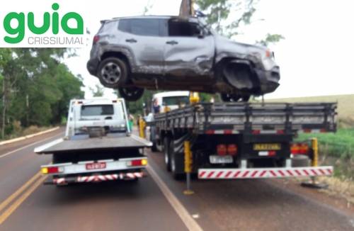 Saída de pista foi registrada em Bela Vista, Três Passos - foto 2