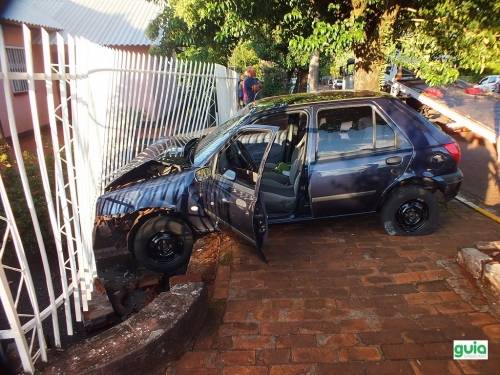 Colisão entre veículos na Rua Costa e Silva em Crissiumal - foto 2