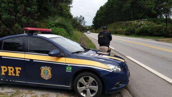 Fiscalização de velocidade e ultrapassagem na BR 282, em Rancho Queimado - foto 2