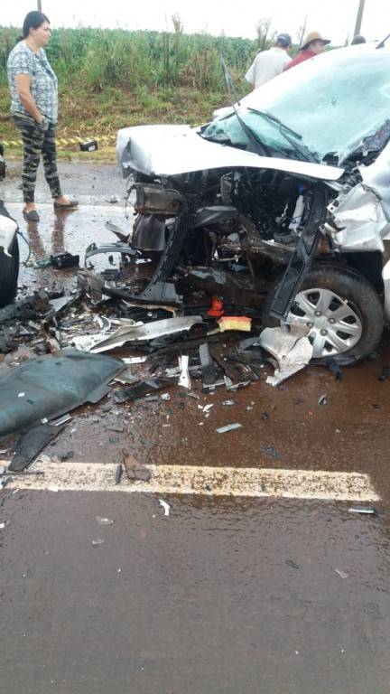 Acidente com vítimas fatais no trevo de acesso a Sede Nova - foto 5