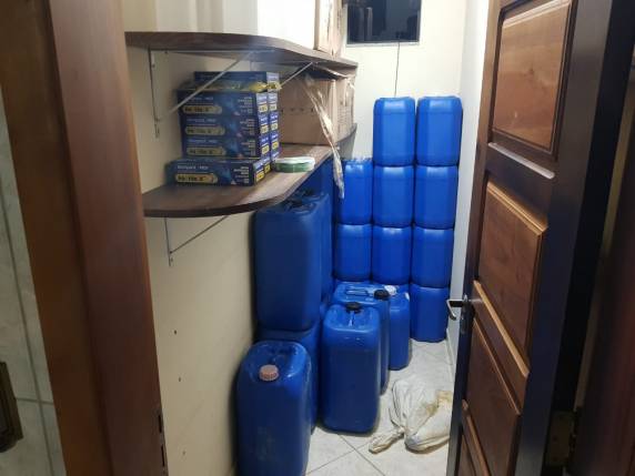 Ação conjunta PRF, PF e P. Civil desarticula laboratório de produção de ecstasy em SC - foto 3